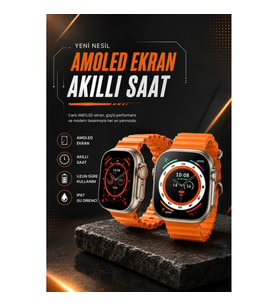 GPS Özellikli Akıllı Saat – Bildirim, Adımsayar ve Sesli Görüşme