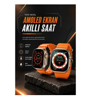 GPS Özellikli Akıllı Saat – Bildirim, Adımsayar ve Sesli Görüşme