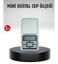 Hassas Tartım İçin Dijital Cep Terazisi Sayma Modlu