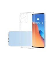 Durukar® Redmi 12 Kılıf Lüx Şeffaf Silikon