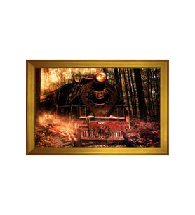 Manzara Temalı Kanvas Tablo 50 x 70 cm Gold Çerçeve