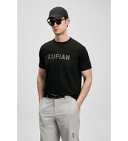 Lufian 111020280 Oscar Modern Grafik T- Shirt Tişört Erkek Tişort