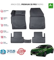 PEUGEOT 301 ARACA ÖZEL 3D PASPAS 2021 2022 2023 2024 2025