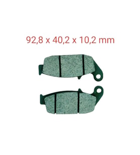 Tvs Apache Rtr 180 Arka Fren Disk Balatası Ask 10 Mm