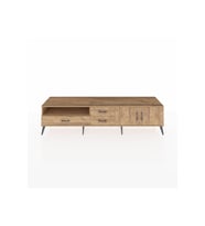 Hyperion TV Ünitesi 2 Raflı 3 Çekmeceli 2 Kapaklı 220x44x51 Çam-Çam