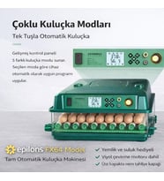 Fx64 Model Tam Otomatik Kuluçka Makinesi Yeni Nesil Havalandırmalı Sulu Sistem
