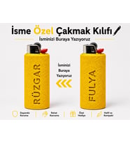 Kişiye Özel İsim Yazılı Çakmak Kılıfı – 3D Baskı Tasarım Çakmak Koruyucu Kılıf