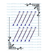 My King 12 Adet (1 kutu) Ultra Kalite 0.5 Jel Tükenmez Kalem