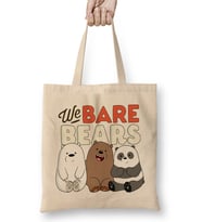 We Bare Bears 09 Bez Çanta Uzun Saplı