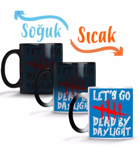 Lets Go Dead By Daylıght Sihirli Kupa Bardak Porselen