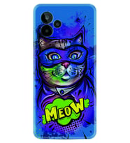 General Mobile GM 24 Pro Kılıf Silikon Desen Özel Seri Super Meow 1715