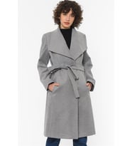 Z6639 DEWBERRY BAYAN PALTO-GRİ