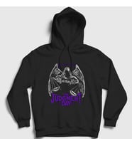 Presmono Unisex Siyah Logo Wwe Güreş The Judgment Day Kapüşonlu Sweatshirt 511657tt