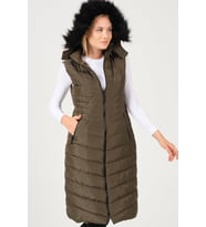 Z6752 DEWBERRY BAYAN YELEK-HAKİ