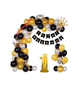 Yeni 1 Yaş Doğum Günü Balon Zinciri