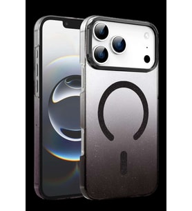 iPhone 17 Pro Max Glossy Magsafe Kapak - Siyah