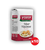 Yazar Mısır Nişastası 400 Gr x 10 Paket