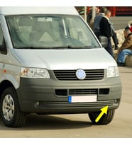 VW Transporter 2004-2010 Ön Tampon Sol Sis Farı Çerçevesi 7H0807489B