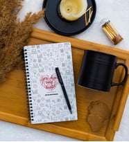 Kabimin Sahibine Defter - Kupa - Kalem Seti (Model 1)