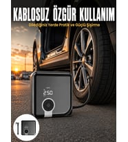 Type-C Şarj Girişli Taşınabilir Elektrikli Hava Pompası Yeni Nesil
