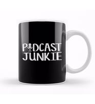 Cute Podcast Junkie Podcasting Podcasters Addict Kupa Bardak Porselen