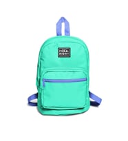 CORAL HIGH 24204 SU YEŞİLİ ÜÇ BÖLMELİ MİNİ SIRT ÇANTASI