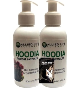Süper Allied Life Sciences Hoodia Herbal Extracts Hot Slmmng & Tightnng 150 ml x 2 Adet + Jel
