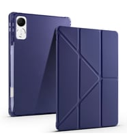 Honor Pad V9 Tablet Kılıf Kalem Bölmeli Standlı Lüx Smart Cover (Lacivert)