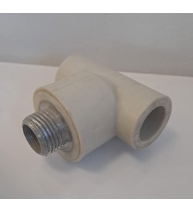PPRC ERKEK TE Ø20x1/2"X20 ( APİTAŞ ) GRİ
