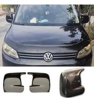 Vw Caddy Mk2 Batman Yarasa Ayna Kapağı Piona Black ABS 2005 - 2014