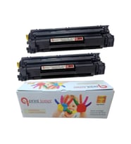 HP Çipli Ce285a 85a 2'li Ekonomik Paket Garantili Uyumlu Toner Laserjet P1102-p1104 Muadil Toner (Siyah)