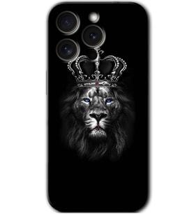 İphone 15 Pro Max Kılıf HD Desen Baskılı Kılıf - King Lion