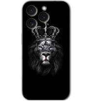 İphone 15 Pro Max Kılıf HD Desen Baskılı Kılıf - King Lion