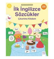 İlk İngilizce Sözcükler Çıkartma Kitabım- 250 Çıkartma