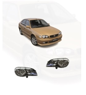 Toyota Corolla Ae111 Far Sağ-sol Motorsuz Manuel 2001-2002