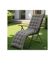 SANDALYE MİNDERİ UZUN MODEL 50X150 CM ANTRASİT GRİ