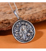 Gümüş Başak Burcu Kolye 925 Ayar Gümüş Başak Burç Unisex Kolye