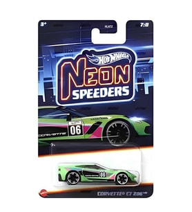 Hot Wheels Neon Speeder Arabalar Corvette C7 206 HLH72 HRW81