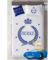 MEKTA HOME İsim Yazdırılabilir Sünnet Yatak Örtüsü Takımı MKT-4013