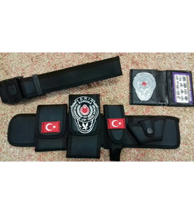 YAKIN KORUMA TESİSAT BEL KILIFI,(+),YAKIN KORUMA ROZETLİ CÜZDANI,(+),YAZISIZ PALASKA,TOPLAM (3-AD) URUN,SATIN-AL,SIVILE SATILMAZ.