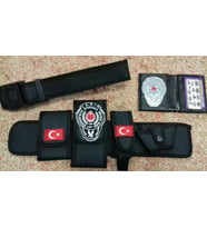 YAKIN KORUMA TESİSAT BEL KILIFI,(+),YAKIN KORUMA ROZETLİ CÜZDANI,(+),YAZISIZ PALASKA,TOPLAM (3-AD) URUN,SATIN-AL,SIVILE SATILMAZ.