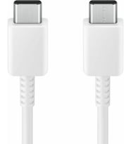 EP-DX310 USB Type-C - USB Type-C kablo, veri kablosu, şarj kablosu, 1,8 m, 3 A, beyaz