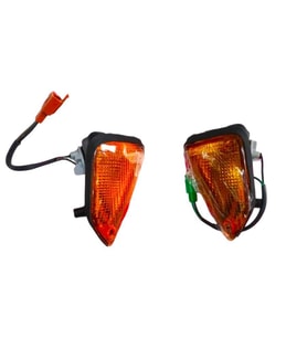 Yamaha YBR125 Ön Sinyal Takımı 2004-2008 Uyumlu (Turuncu)
