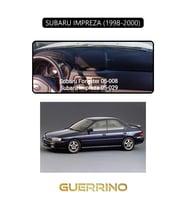 SUBARU IMPREZZA (1998-2000)TORPİDO KORUMA HALISI SİYAH KENAR