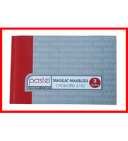 Tahsilat Makbuzu 14x20cm boyutunda 2/50 Otokopili 1 Asıl 2 Suret (3 Nüsha) 12 Adet