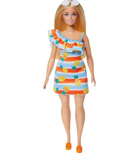 Barbie Okyanus Bebeğini Seviyor, Çiçekli Sundress Ve Aksesuarlarla Sarışın, Bebek Ve Geri Dönüşümlü (Çok Renkli)