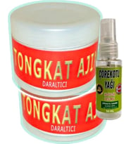 Tongkat Ajimat Madura 2 Adet 100 ml + Yanında 30 ml Çörek Otu Yağı