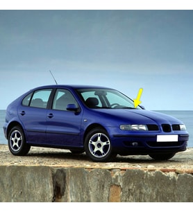 Seat Leon MK1 2000-2005 Ön Cam Sol Silecek Kolu 1M1955409B (Siyah)