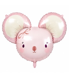 Pembe Fare Folyo Balon