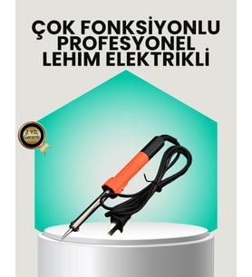 Isıya Dayanıklı Ergonomik Saplı Elektronik Lehimleme Havyası
